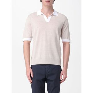 Eleventy Polo Shirt Men Sand